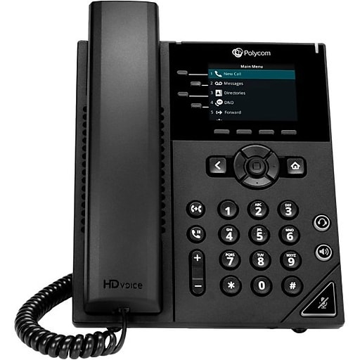 Polycom VVX 250 IP Phone (89B62AA#AC3) | Staples