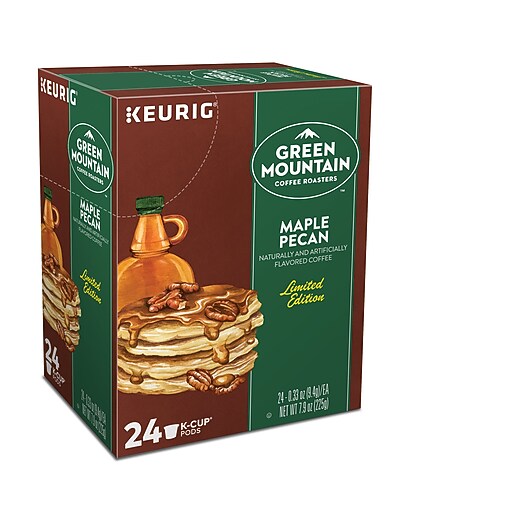 Green Mountain Coffee Maple Pecan Coffee, Keurig® KCup® Pods, 24/Box