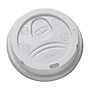 Dixie Dome Plastic Hot Cup Lids, 10 oz., White, 1000/Carton (DL9540)~#|#~sp51477330_sc7