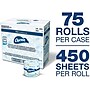 Charmin Commercial Toilet Paper, 2-ply, White, 450 Sheets/Roll, 75 Rolls/Case (71693)~#|#~sp51546370_sc7