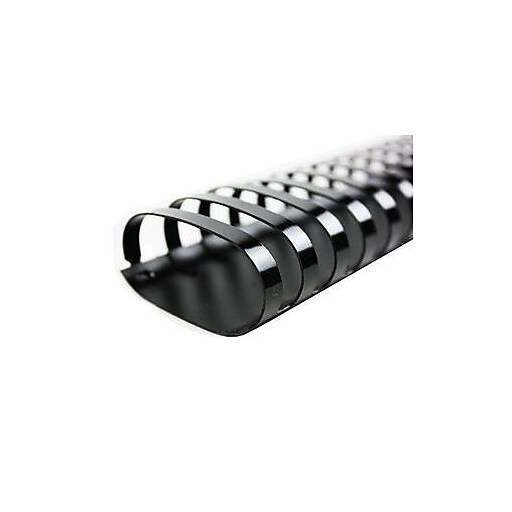 Fellowes Plastic Comb Binding Spines, 2" Diameter, 500 Sheets, 40 Pack