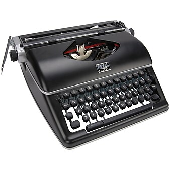 Royal Classic Manual Typewriter, Black (ROY79104P)