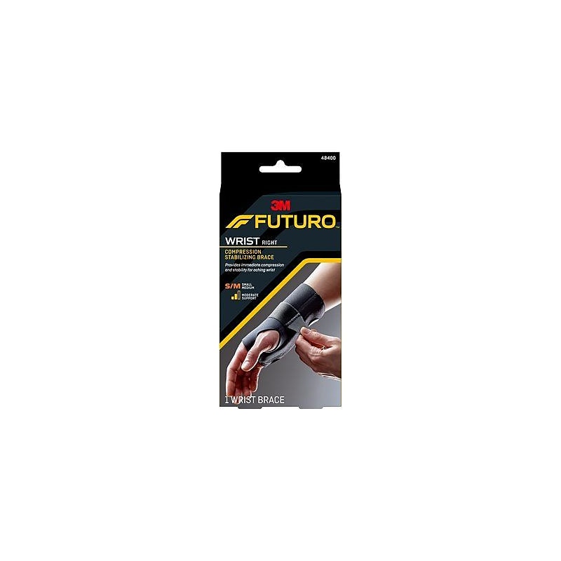 FUTURO™ Energizing Wrist Support, Right Hand, Small/Medium (48400EN) image 1