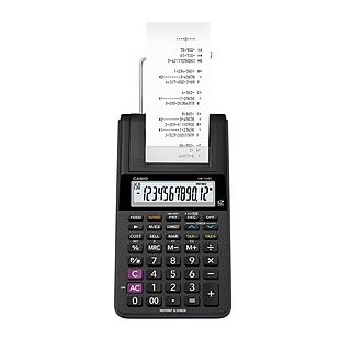 Casio HR-170RC 12-Digit Desktop Printing Calculator, Black Casio HR-170RC 12-Digit Desktop Printing Calculator, Black