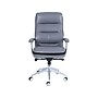 Beautyrest Platinum Sofil Bonded Leather Executive Chair, Gray (49404)~#|#~sp52041266_sc7