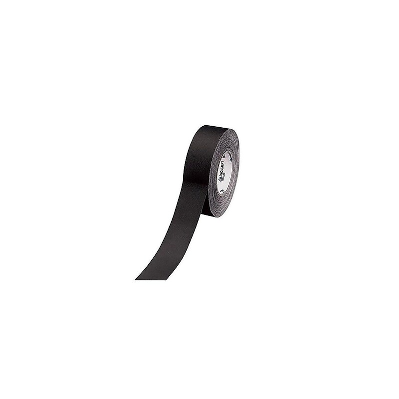 PRO-GAFF Gaffers Tape, 3"W x 60 Yds.L, Black (001G355MBLA) image 1