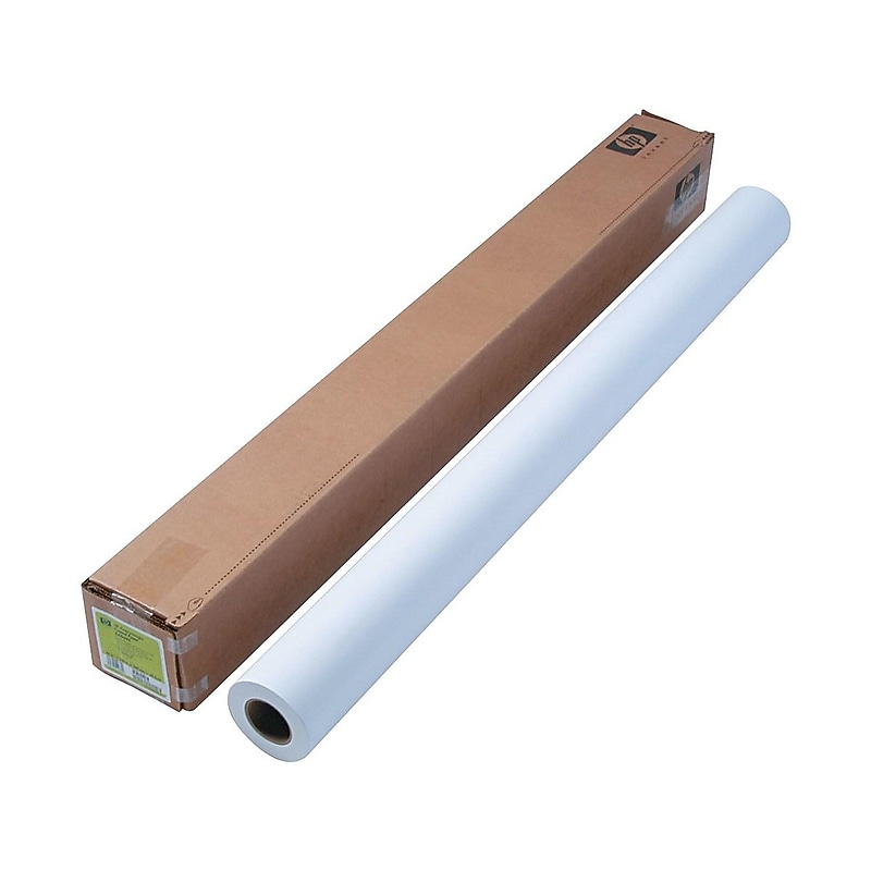 HP Heavyweight Coated Wide Format Bond Paper Roll, 42" x 100', Matte Finish (HEWC6569C) image 1
