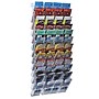 Azar Brochure Holder, 59.25" x 18", Vertical, Wall Mounted, Clear Plastic (252327)~#|#~sp52459424_sc7