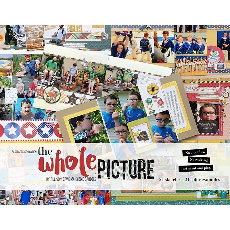 Scrapbook Generation The Whole Picture Scrapbooking Kit, Multicolored (SG2-TWP) image 1