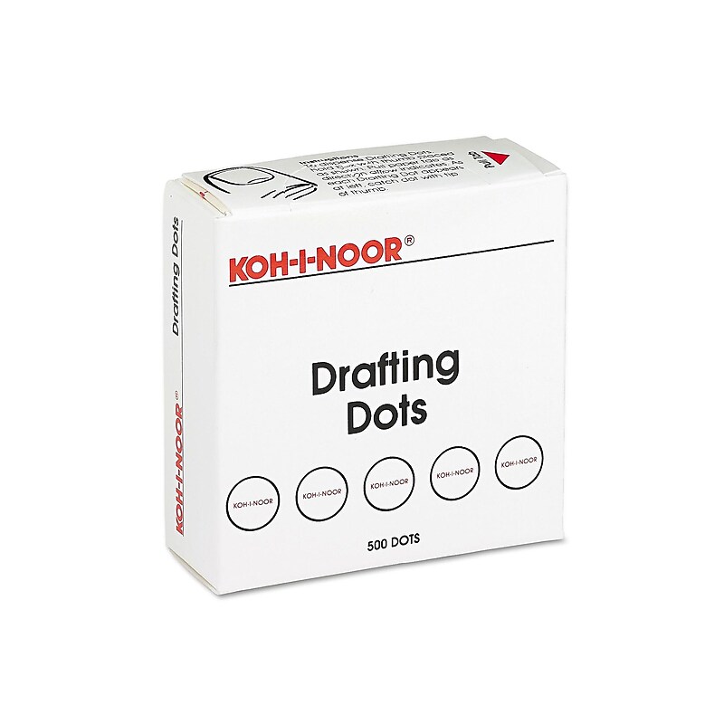 Koh-I-Noor Glue Dots, 0.88 oz., White (KOH25900J01) image 1