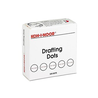 Koh-I-Noor Glue Dots, 0.88 oz., White (KOH25900J01)