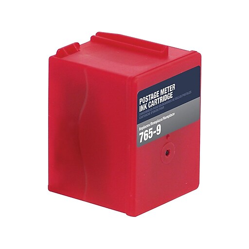 Pitney Bowes 7659 Postage Meter Ink Cartridge, Red (SIPDM300CRDS) at