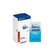 First Aid Only SmartCompliance Gel Refill Burn Dressing, 3.5 gm, 6/Box (FAE-7006)