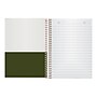 Ampad Gold Fibre 1-Subject Notebook, 5" x 7", College Ruled, 100 Sheets, Green (20-801R)~#|#~sp52800480_sc7
