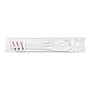 Berkley Square Individually Wrapped Plastic Assorted Cutlery Set, Medium-Weight, White, 250/Pack (1171241)~#|#~sp52800533_sc7
