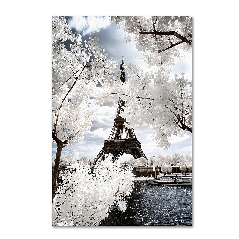 Trademark Fine Art Philippe Hugonnard 'Another Look at Paris IV' 12" x 19" Canvas Stretched (190836041657) image 1