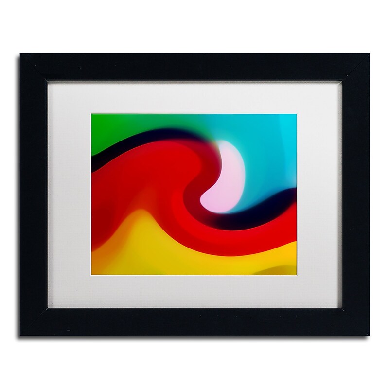 Trademark Fine Art Amy Vangsgard 'Moon Resting 4' 11" x 14" Matted Framed (886511934863) image 1