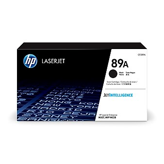 HP 89A Black Standard Yield Toner Cartridge, print up to 5000 pages
