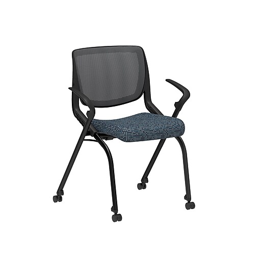 Workplace 2 0 Fabric Nesting Chair Dotty Tide Un56809