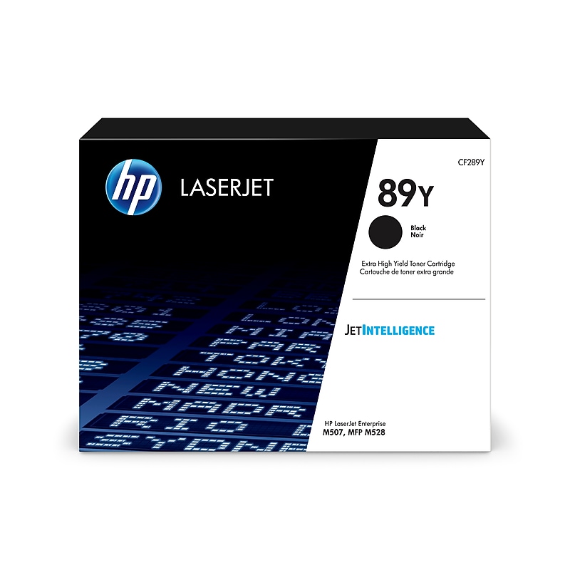 HP 89Y Black Extra High Yield Toner Cartridge (CF289Y) image 1