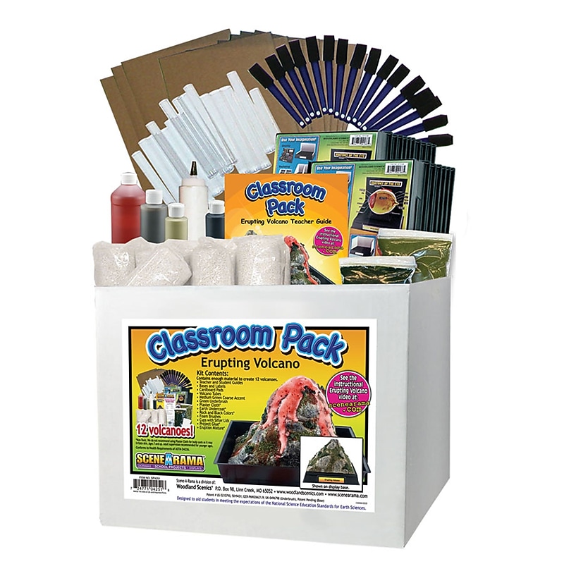 Scene-A-Rama® Erupting Volcano Classroom Pack™ (SP-4251) image 1