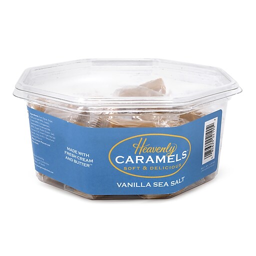 Heavenly Caramels Vanilla Sea Salt Soft & Delicious Caramels, 45 (220