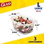 Glad® Deep Dish Containers, 64 Oz., 3/Pack (70045)~#|#~sp53228777_sc7