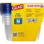 Glad Soup and Salad Containers, 24 oz., 5/Pack (60796)~#|#~sp53228860_sc7