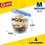 Glad® To Go Lunch Containers, 32 Oz., 4/Pack (78404)~#|#~sp53228926_sc7