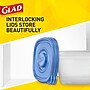 Glad® To Go Lunch Containers, 32 Oz., 4/Pack (78404)~#|#~sp53228929_sc7