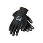 G-Tek 33-B125 Polyurethane Coated Nylon Gloves, XL, 13 Gauge, Black, 12 Pairs (33-B125/XL)~#|#~sp53358512_sc7