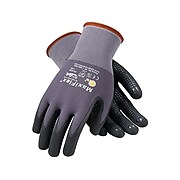 MaxiFlex Endurance Nitrile Gloves, Gray/Black, Dozen (34-844/XL)