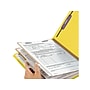 Smead End Tab Pressboard Classification File Folder with SafeSHIELD®, Legal Size, Yellow, 10/Box (29789)~#|#~sp53358591_sc7