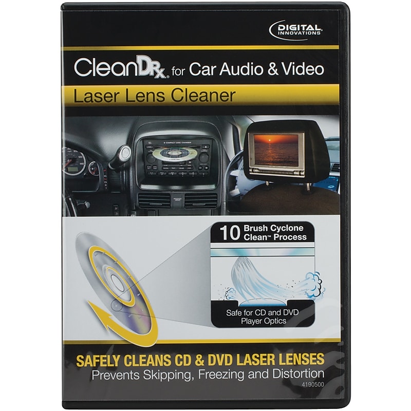 Digital Innovation CleanDRx Car A/V Laser Lens Cleaner (DGI41905) image 1
