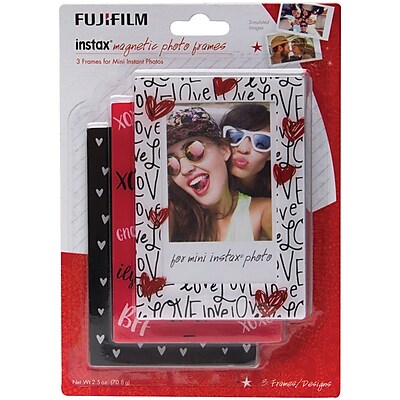 Fujifilm 600017133 Instax Magnetic Photo Frames, 3 Pk (variety)