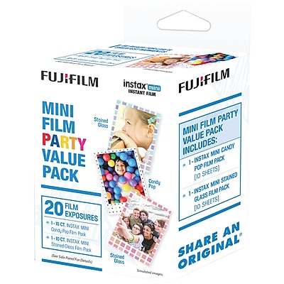 Fujifilm 600017170 Instax Mini Film Pack (party Value Pack)