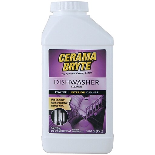 Cerama Bryte Dishwasher Cleaner Liquid, Degreaser, 16 oz (GVI34616