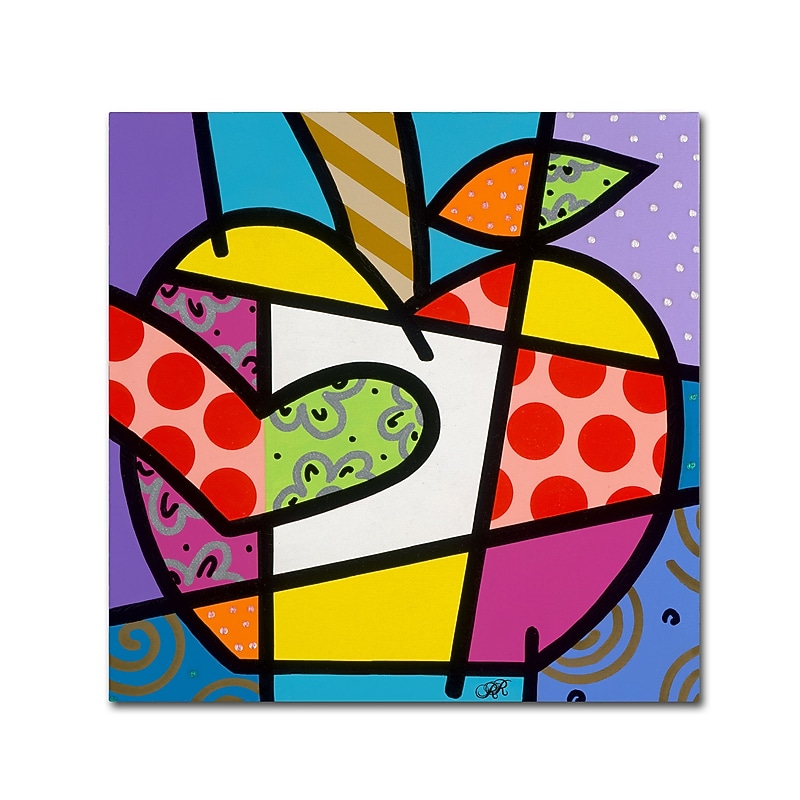 Trademark Fine Art Roberto Rafael 'Big Apple I' 14" x 14" Canvas Stretched (190836278862) image 1