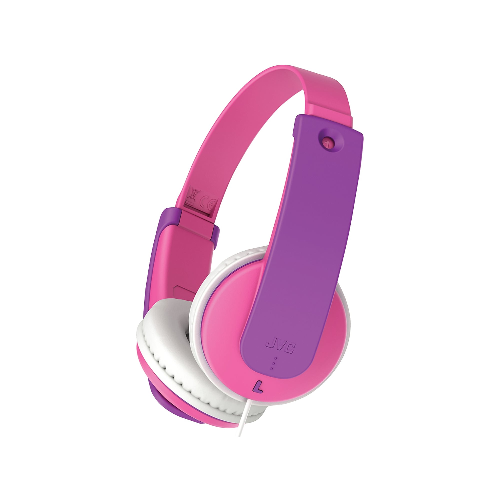 JVC Kids’ Over-Ear Headphones, Pink (HAKD7P) Sansujyuku sansujyuku.com