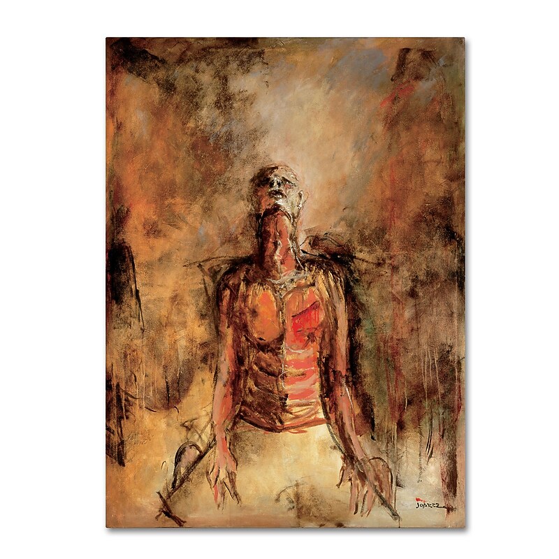 Trademark Fine Art Joarez 'Totally Surrender' 14" x 19" Canvas Stretched (190836235223) image 1
