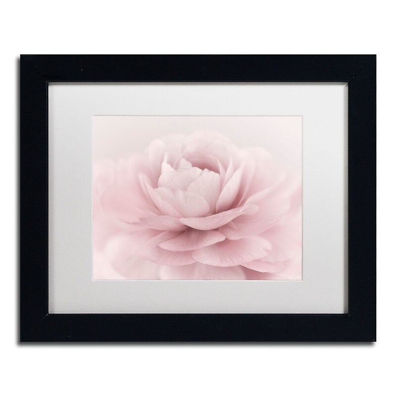 Trademark Fine Art Cora Niele 'Stylisch Rose Pink' 11" x 14" Matted Framed (190836309788) image 1