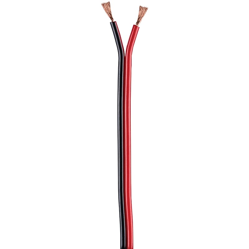 Install Bay SWRB18500 Red/Black Paired Primary Speaker Wire, 500ft (18 Gauge) image 1