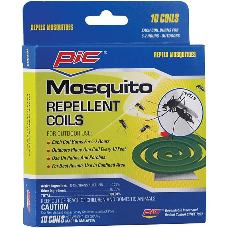 PIC Mosquito Repellent Coils, 10/Pack image 1