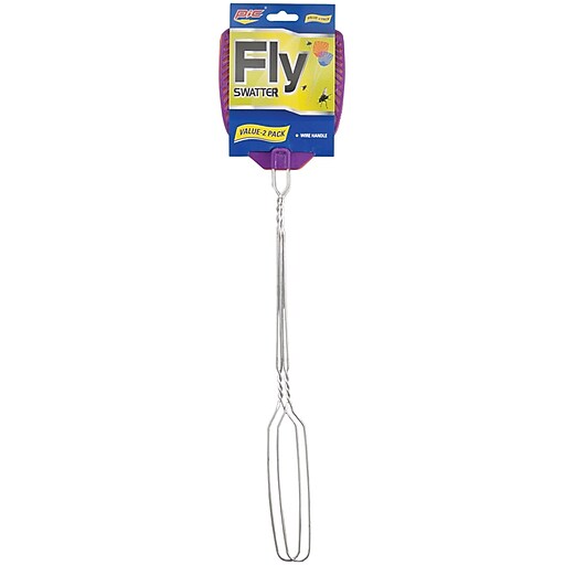PIC Wire Handle Fly Swatter, 2/Pack (WIRE-2PK) | Staples