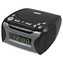 Naxa Digital Alarm Clock Radio and CD Player, Black (NRC175)~#|#~sp5351419_sc7