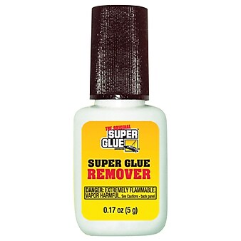 Super Glue Removable Super Glue, 128 oz., White (SGCSGR12)
