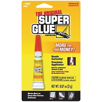 Super Glue Single Use Super Glue, 0.07 oz. (SGCSGH2)
