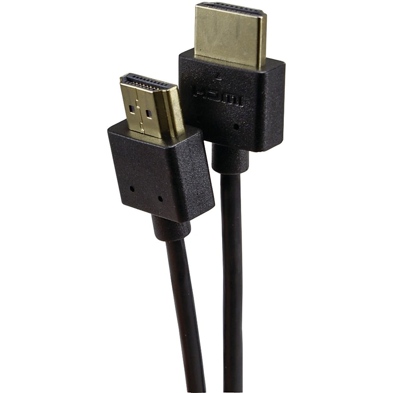 Vericom High Speed VU Series XHD03-04252 3' HDMI Audio/Video Cable, Black image 1