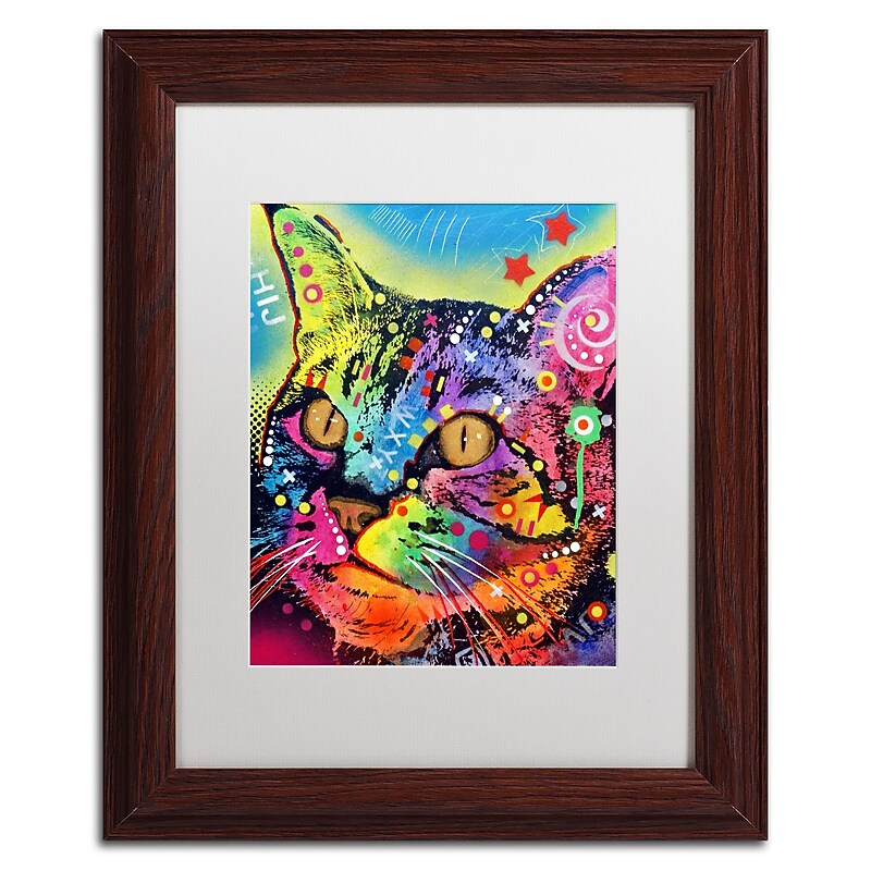 Trademark Fine Art Dean Russo 'Alpha' 11" x 14" Matted Framed (190836165605) image 1