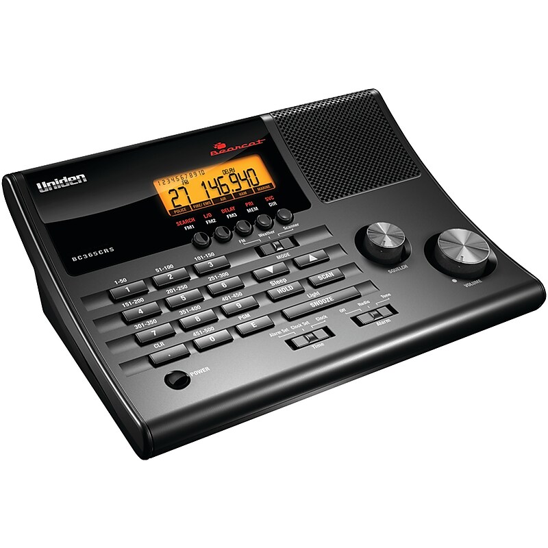 Uniden 500-Channel Scanner with Weather Alert, Black (UNNBC365CRS) image 1